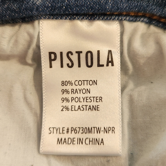 Pistola Arielle Skinny Scissor Cut Hem Jean, size 29 - Picture 11 of 13